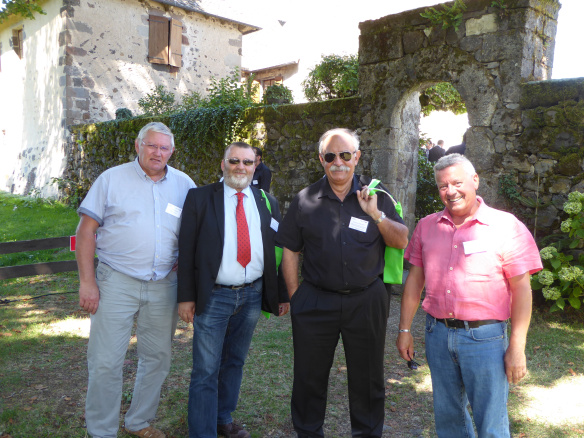 Ruralitic 2015. Georges MORISSON, Michel SAUVADE, Jean-Marie HERNANDEZ et Maurice BERAUD, des projets numériques pleins la tête